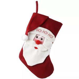 National Tree Company Ho! Ho! Ho! Santa Christmas Stocking 16" H